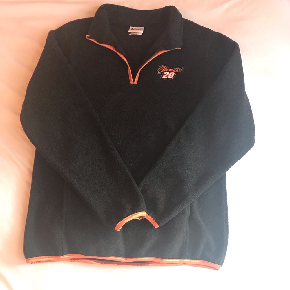 Nascar Tony Stewart Quarter Zip Fleece Jacket